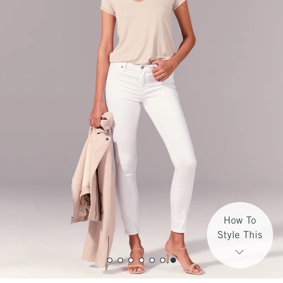 Abercrombie & Fitch Denim - Abercrombie & Fitch | White Jeans